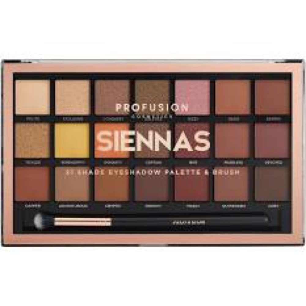 Profusion Siennas eyeshadow palette